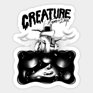 Creature from the Deep Sticker